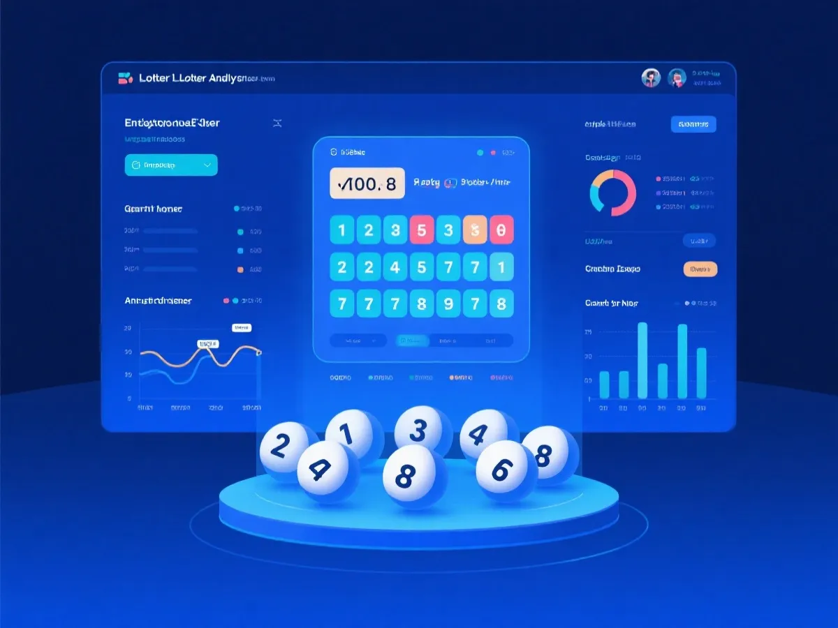 开奖数据与统计概览示意图